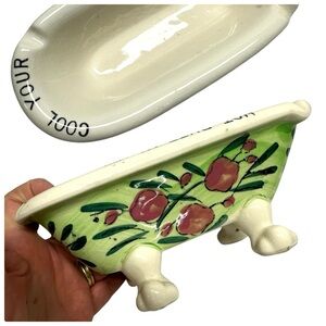 Vintage 1957 Claw Foot Bathtub Ashtray
